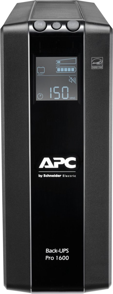 Apc Back-Ups Pro Br1600Mi - Noodstroomvoeding, 8X C13 Uitgang, Usb, 1600Va - afbeelding 4