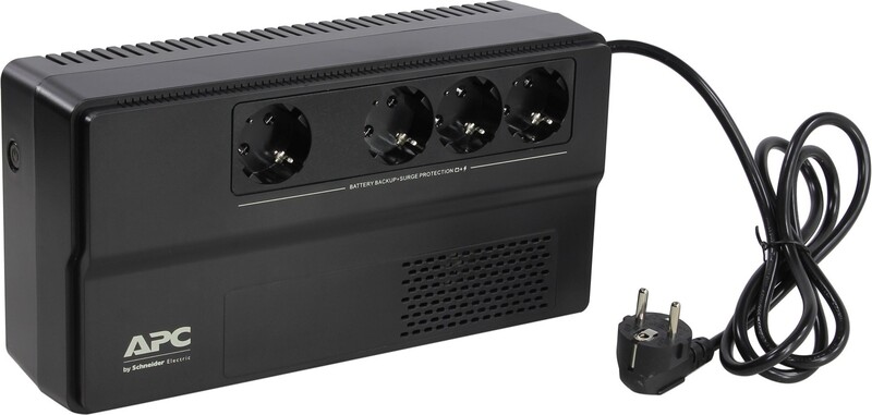 Apc easy ups bv 650va avr noodstro 5 orig - APC Easy-UPS BV650I-GR Schuko 650VA UPS (Black)