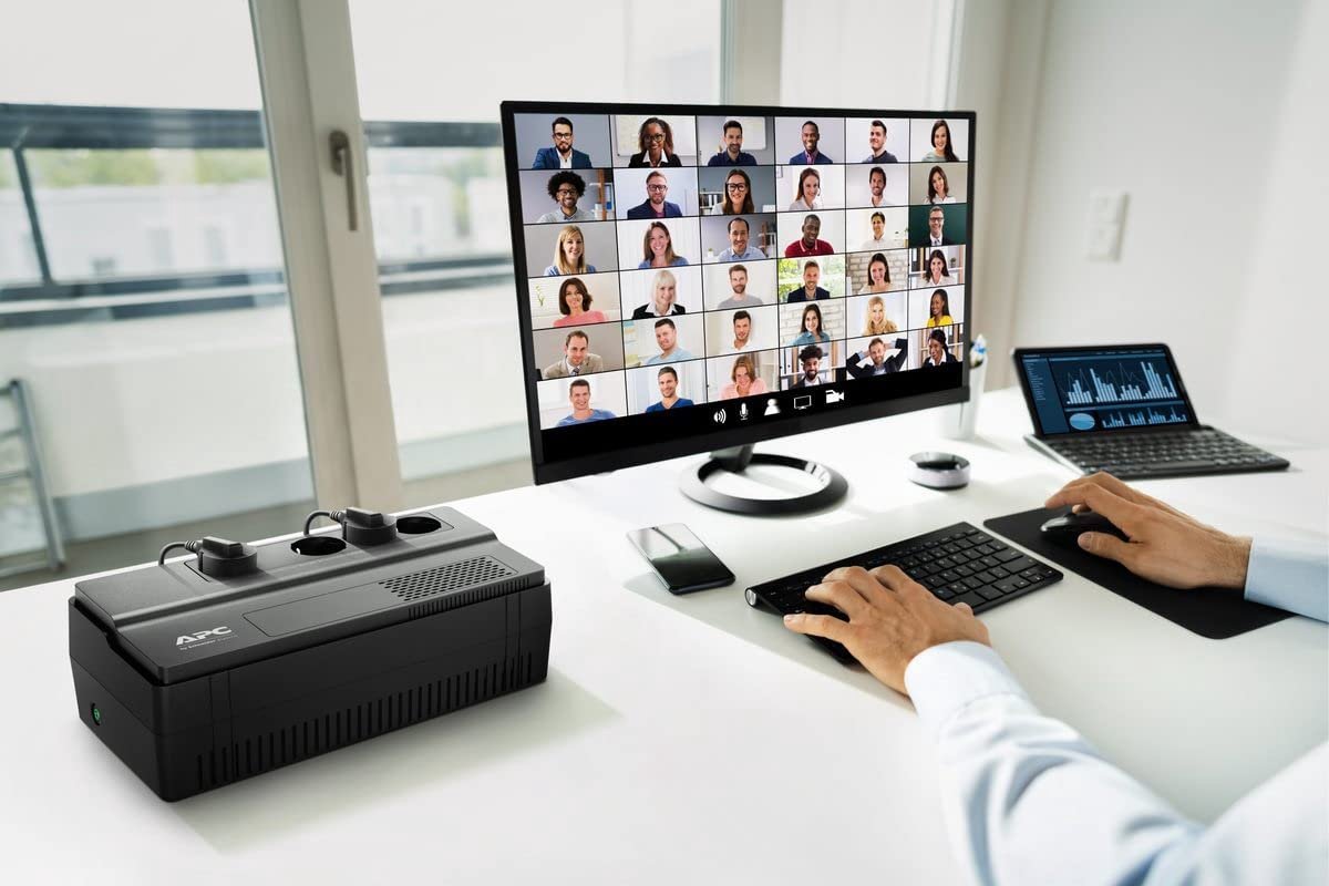 Easy UPS BV1000I-GR 1000VA/600W Line Interactive UPS with AVR and 4 Schuko Outlets - afbeelding 3