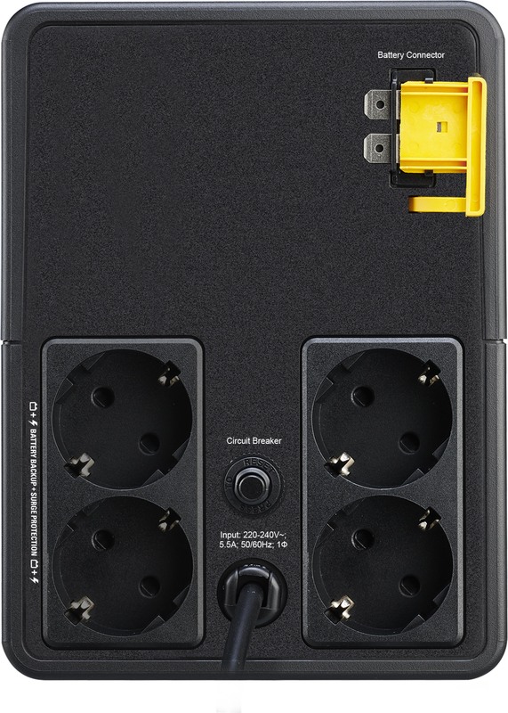 Apc easy ups bvx 1200va 230v avr 3 orig - APC Back-UPS BVX1200LI-GR Noodstroomvoeding, 4x 1200VA UPS