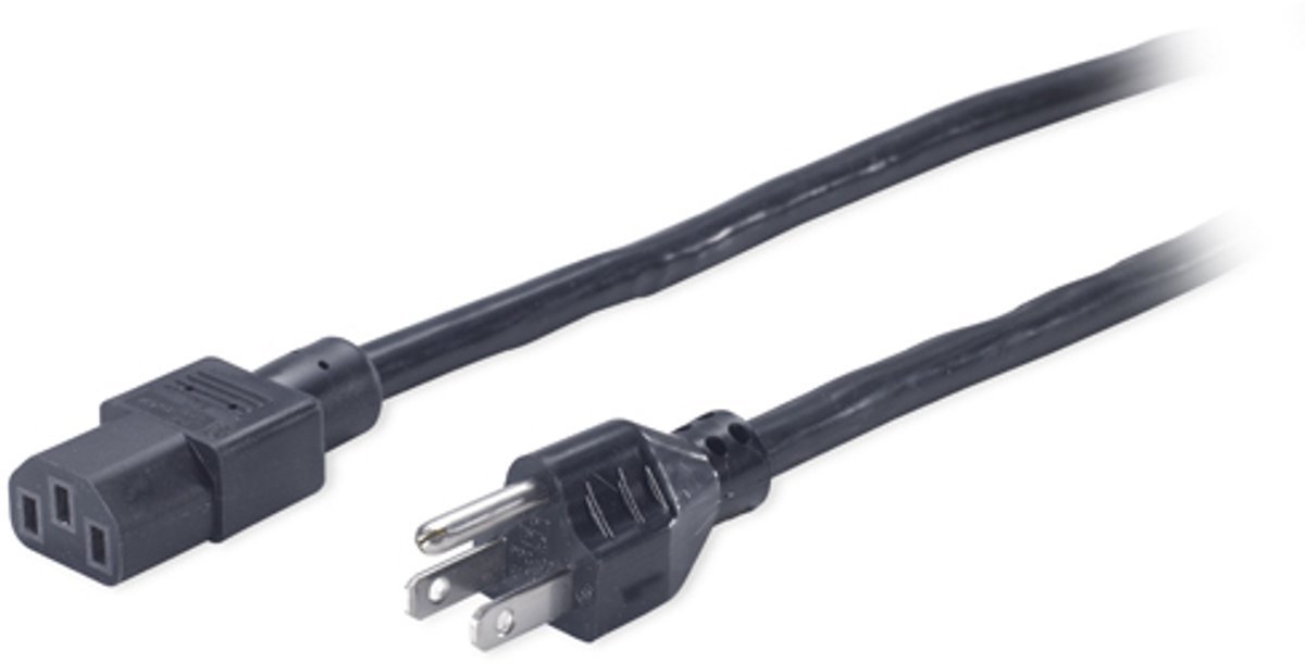 APC Apc Netsnoer, C13 Tot 5-15P, 2,4M