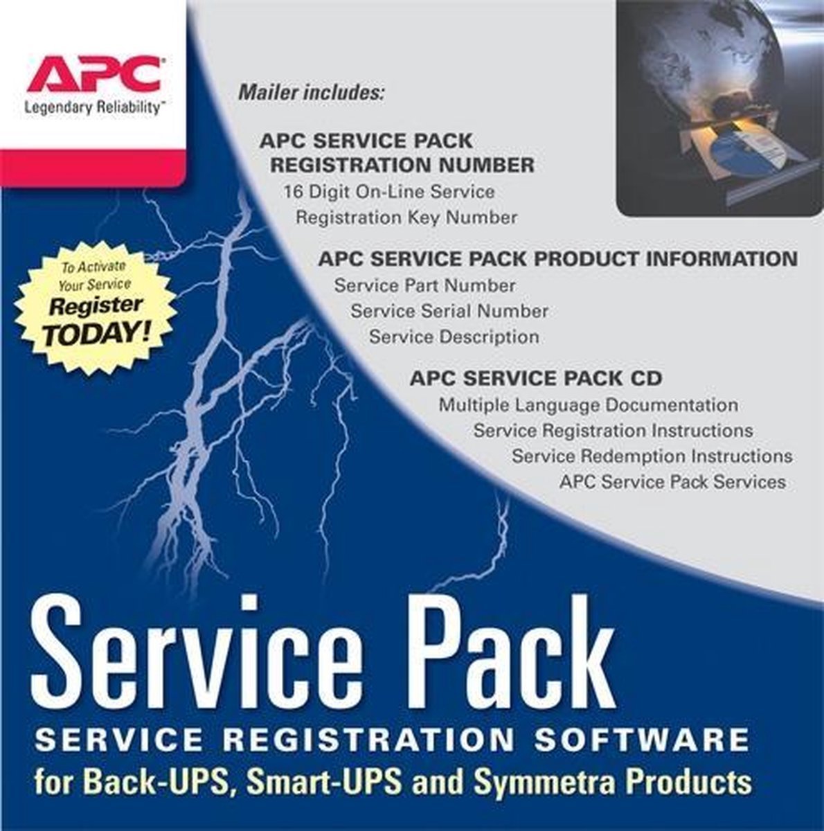APC Apc Service Pack 1 Year Extended Warranty