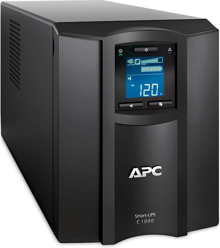 Apc smart ups c 1000va lcd smart - APC Smart-UPS SMC1000IC 1000VA UPS (Black)