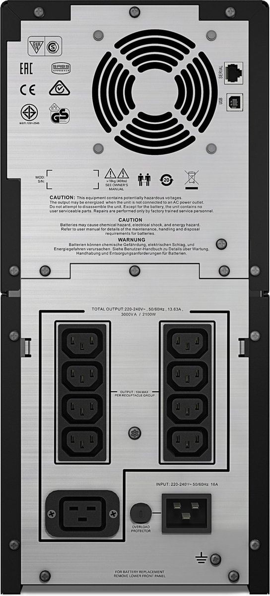 Smart-UPS C 3000VA LCD 230V - afbeelding 4