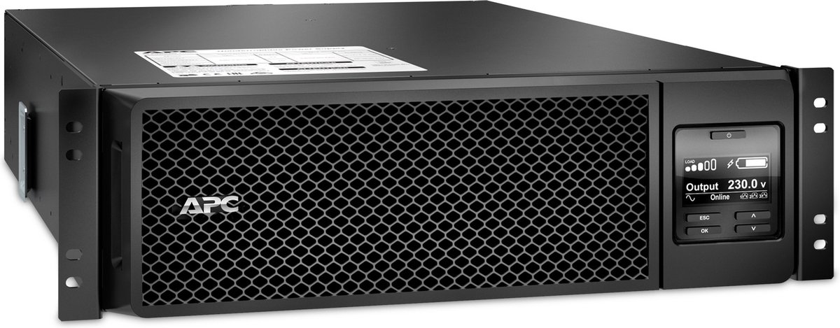Apc Uninterruptible Power Supply - Apc Smart-Ups Srt 5000Va Rm 230V - afbeelding 8