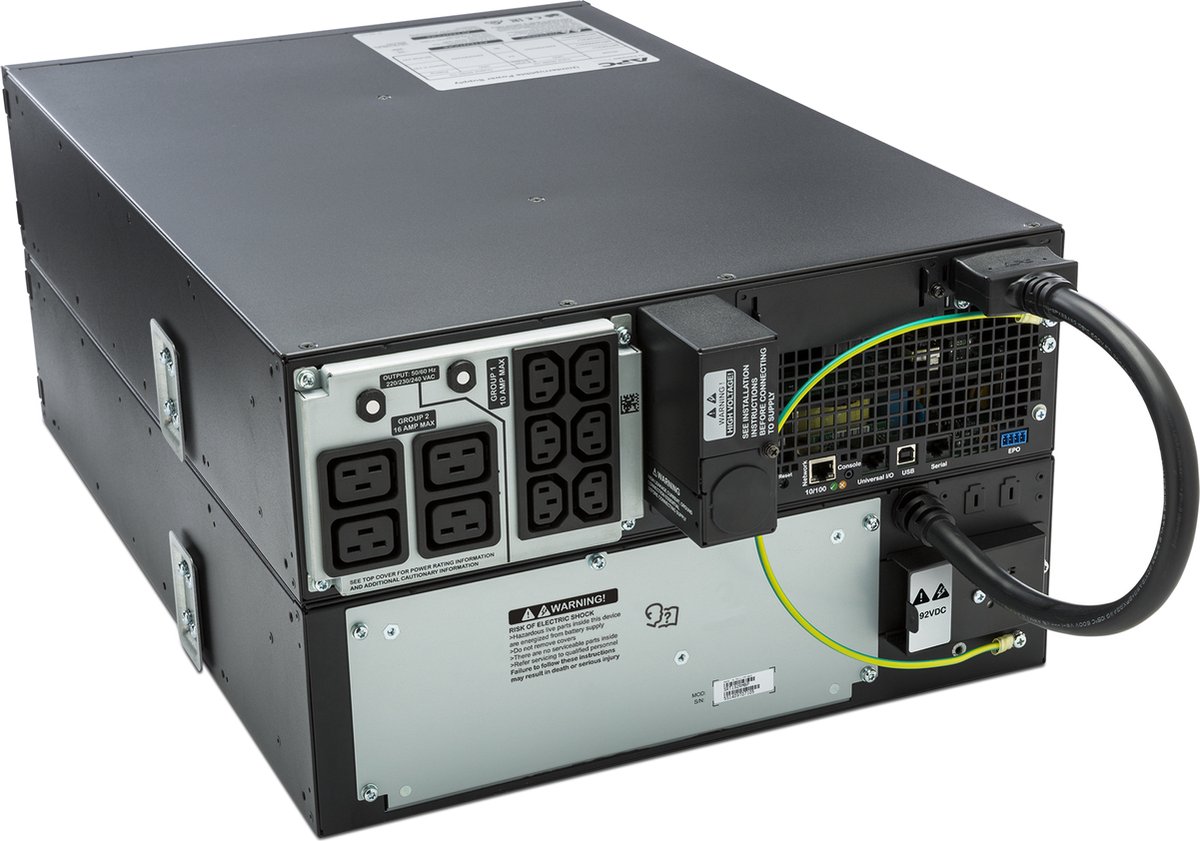 Apc Uninterruptible Power Supply - Apc Smart-Ups Srt 5000Va Rm 230V - afbeelding 9