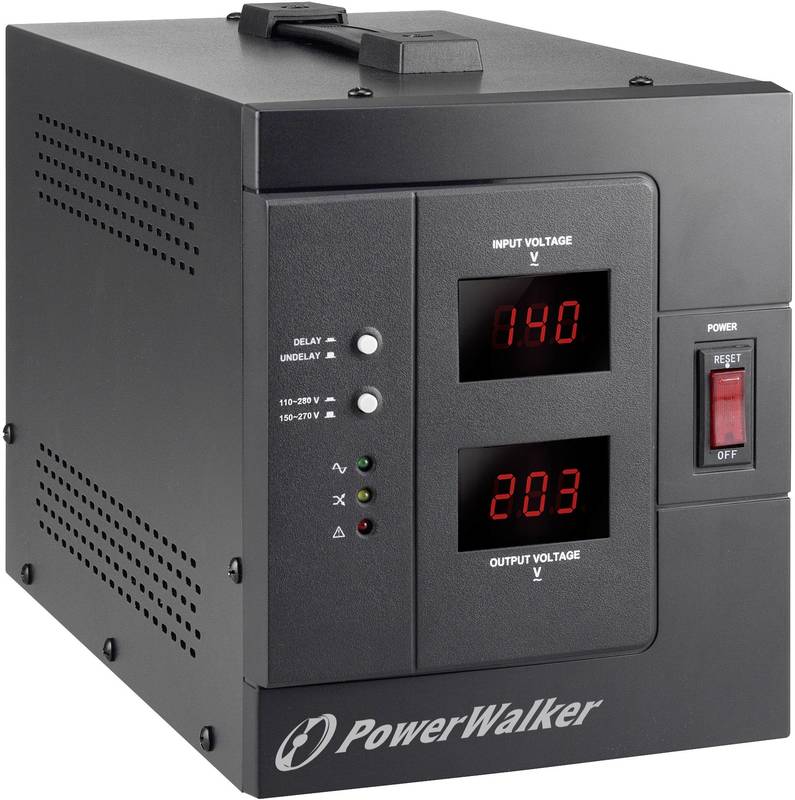 Bluewalker spanningsregelaar avr 3000 siv 3 orig - BlueWalker PowerWalker AVR 3000/SIV noodstroomvoorziening 3000VA UPS