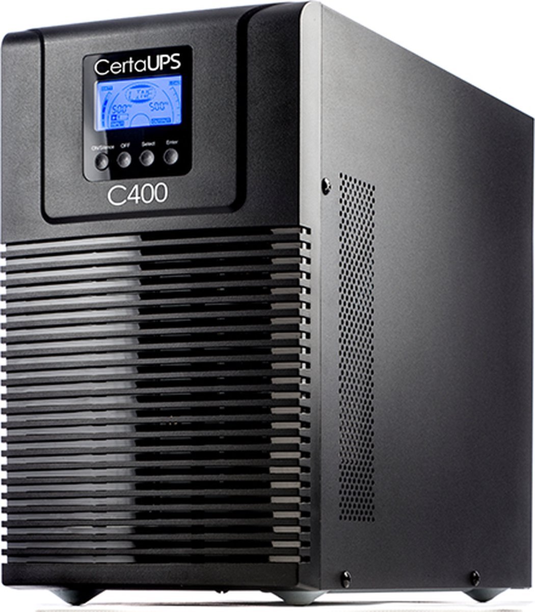 CertaUPS Certaups C400 3000Va Tower Online/Dubbel Conversie, Ups, Noodstroom