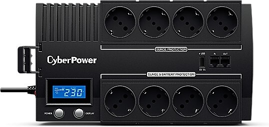 Cyberpower br700elcd line interactieve up 2 orig - CyberPower BR700ELCD 700VA UPS (Black)