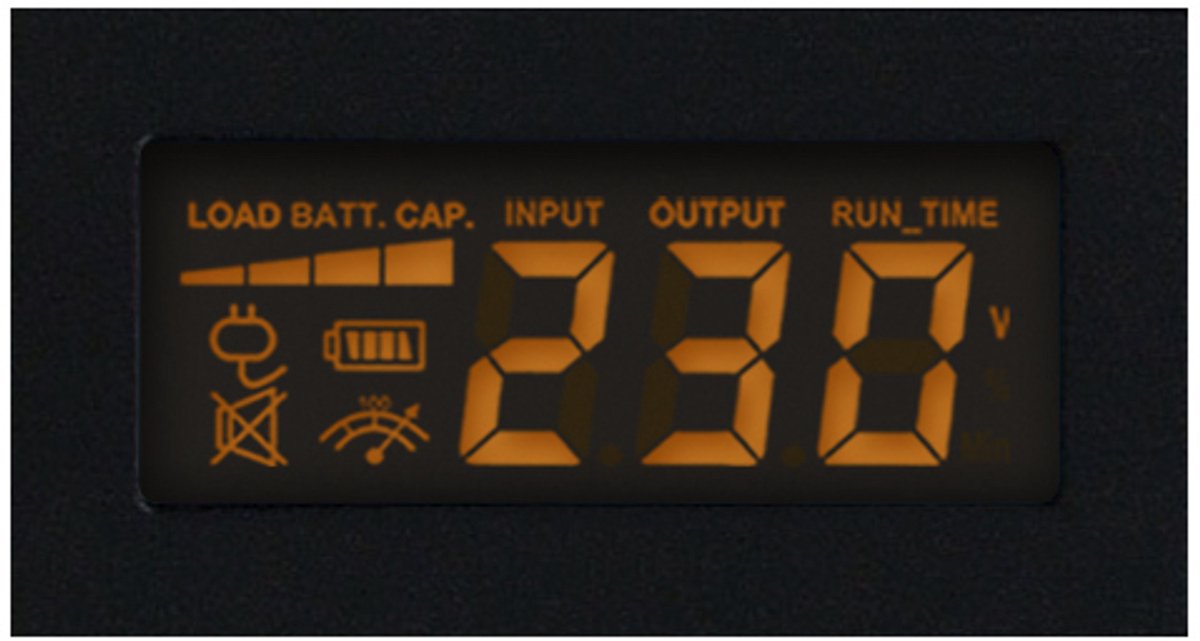 Cyberpower Cps1000E Ups Dubbele Conversie (Online) 1 Kva 700 W 2 Ac-Uitgang(En) - afbeelding 3