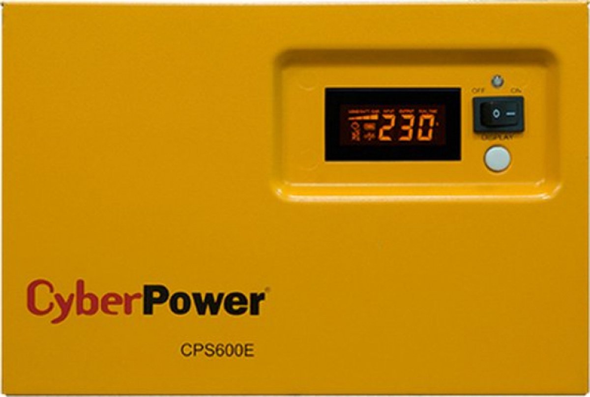 Cyberpower Cps600E Ups 0,6 Kva 420 W 1 Ac-Uitgang(En) - afbeelding 3