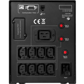 PR3000ELCDSL UPS Line-interactive 3 kVA 2700 W 9 AC-uitgang 3000VA UPS - afbeelding 3