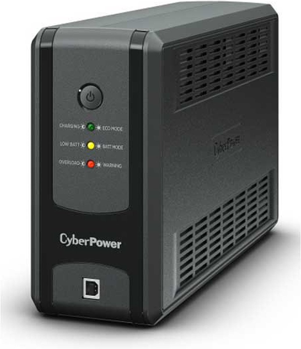 Cyberpower Ut850Eg-Fr Line-Interactive 0.85Kva 425W 8 Outlet-Ups Zwart Eu Plug - afbeelding 5
