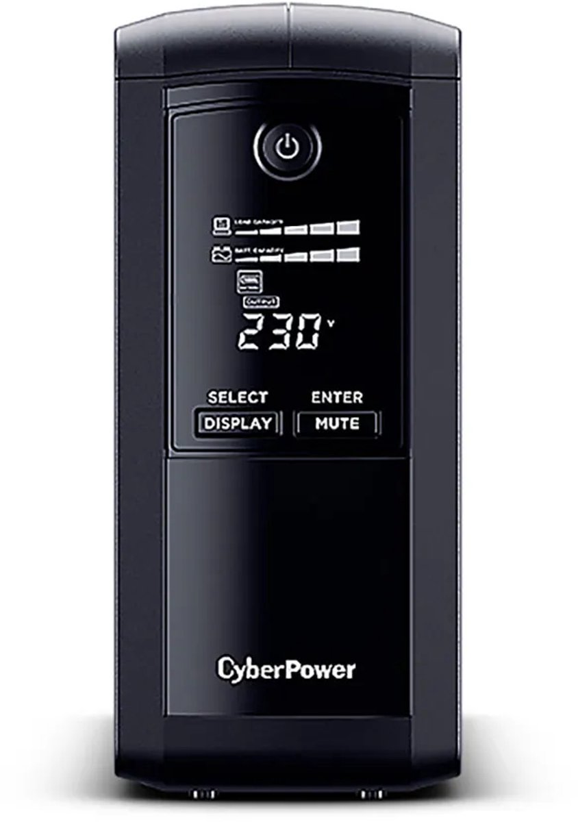 Value Pro VP1000ELCD 1000VA UPS (Kleurloos) - afbeelding 2