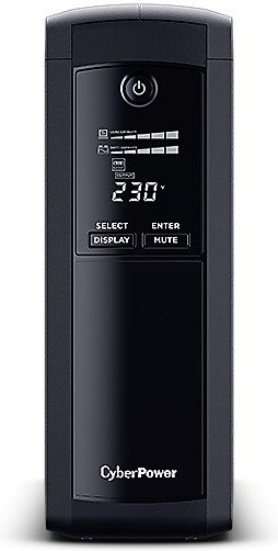 Cyberpower vp1600elcd ups 1600va lcd 5 ui 2 orig - CyberPower Value Pro VP1600ELCD Line-Interactive UPS 1600VA/960W