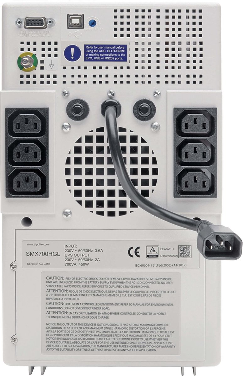 Eaton Smartpro Medical-Grade Ups Line Interact Noodvoeding Smx700Hgl - afbeelding 3