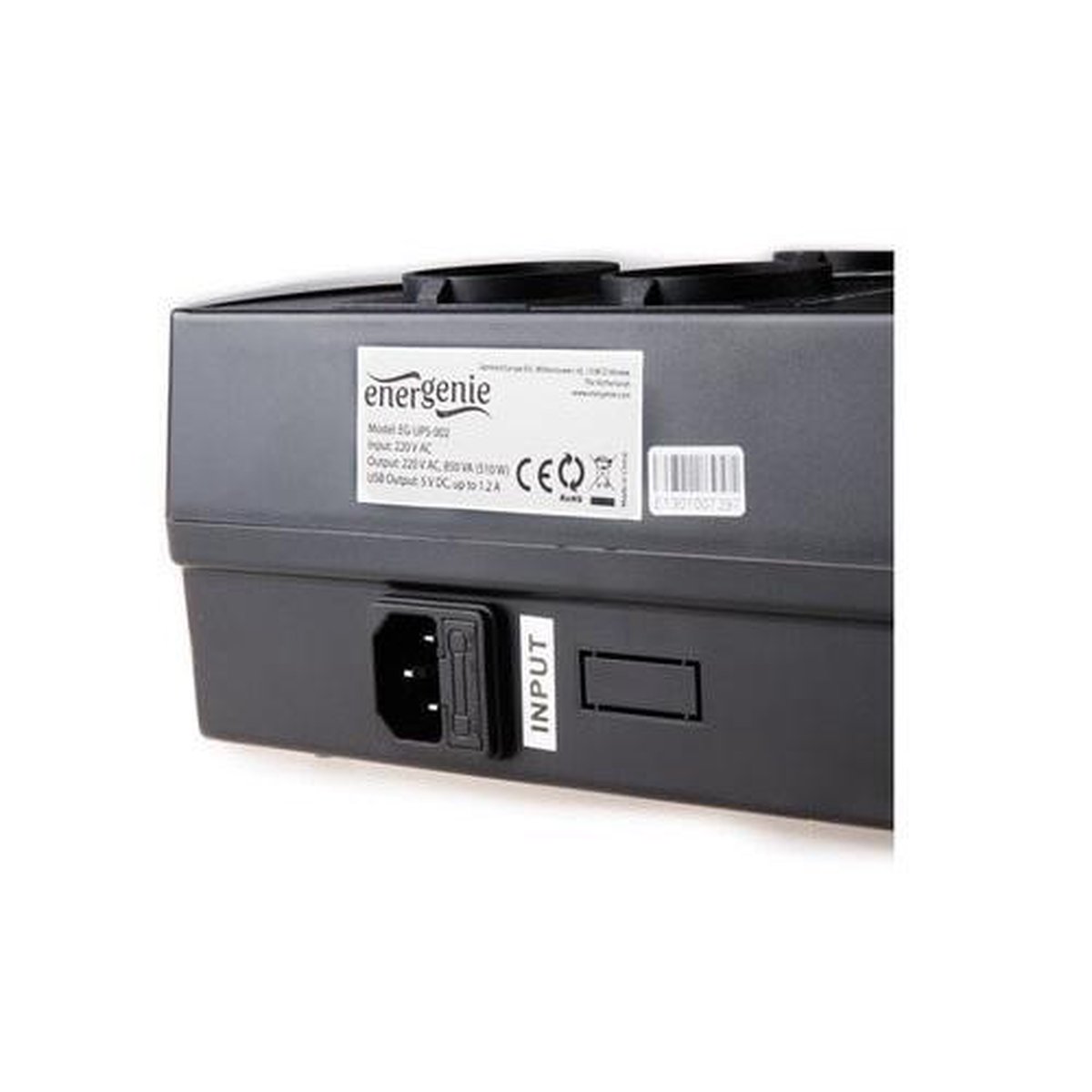 Energenie Eg-Ups-001 - Ups Met Avr, 650 Va - afbeelding 7
