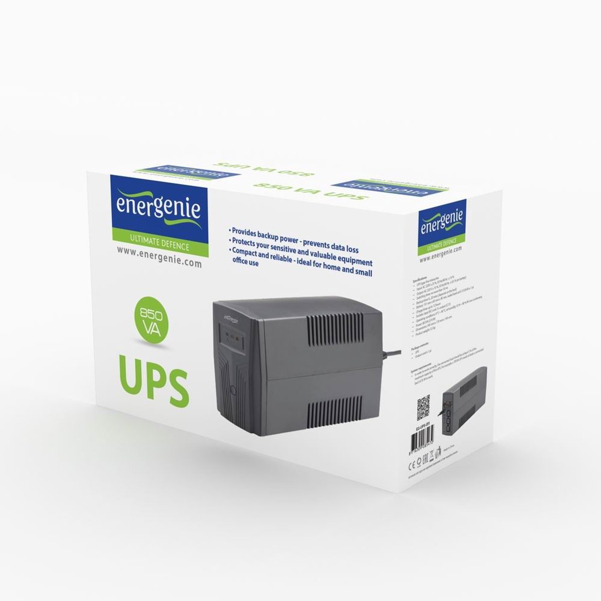 Energenie Eg-Ups-B650 - Ups Met Avr, 650 Va - afbeelding 6