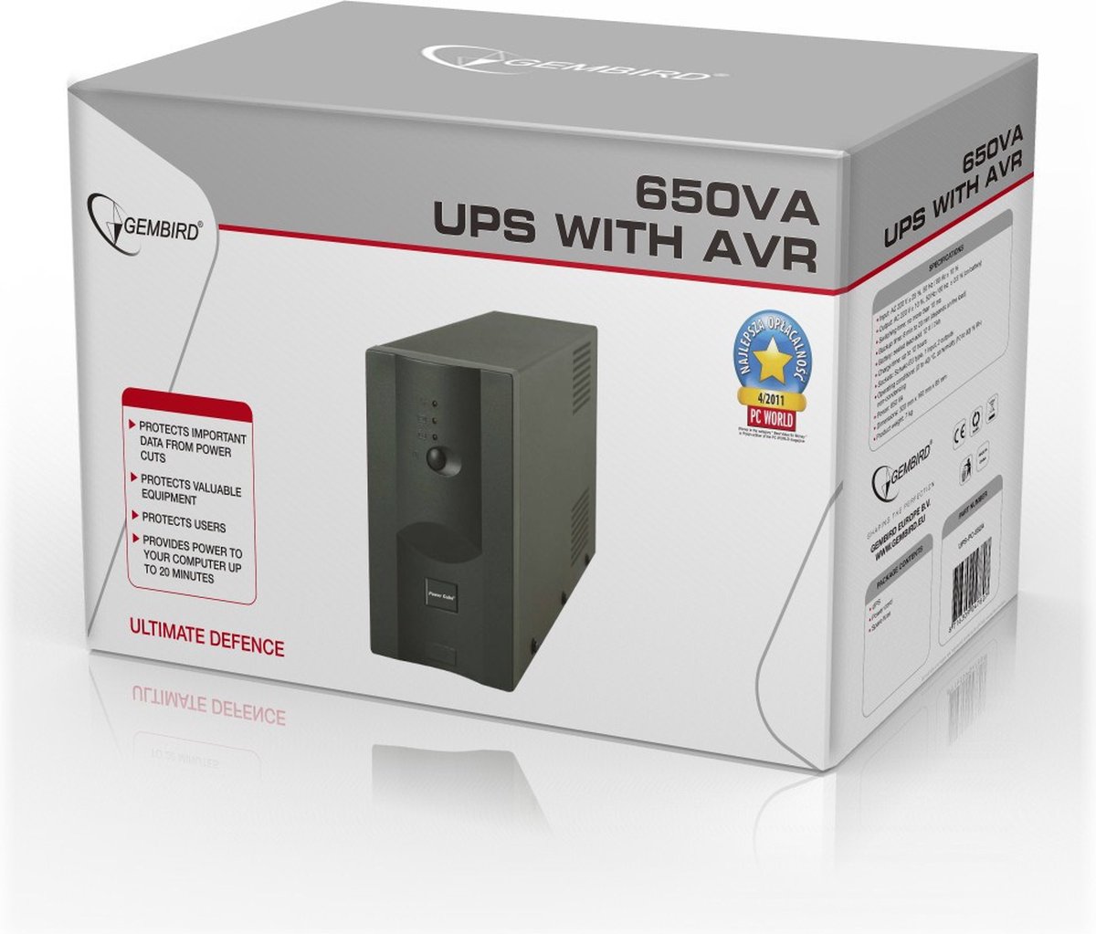 UPS 650VA with AVR - afbeelding 5