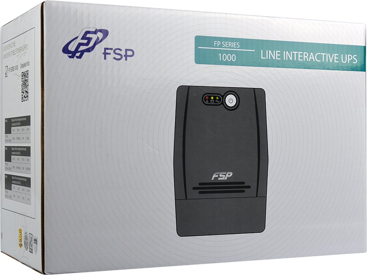 FSP FP 1000 Line-Interactive 1000VA UPS - afbeelding 7
