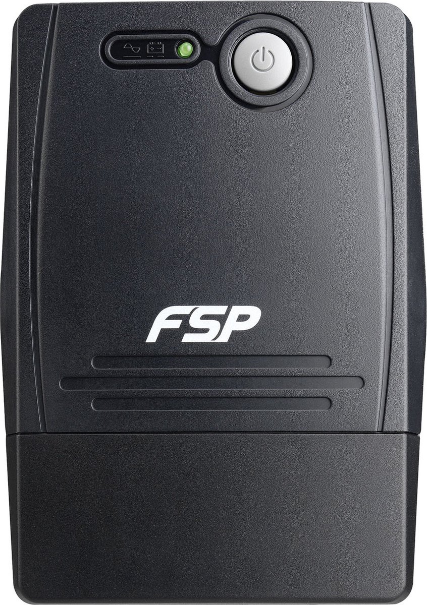 Fsp/Fortron Fp 800 800Va 2Ac Outlet(S) Toren Zwart Ups - afbeelding 2