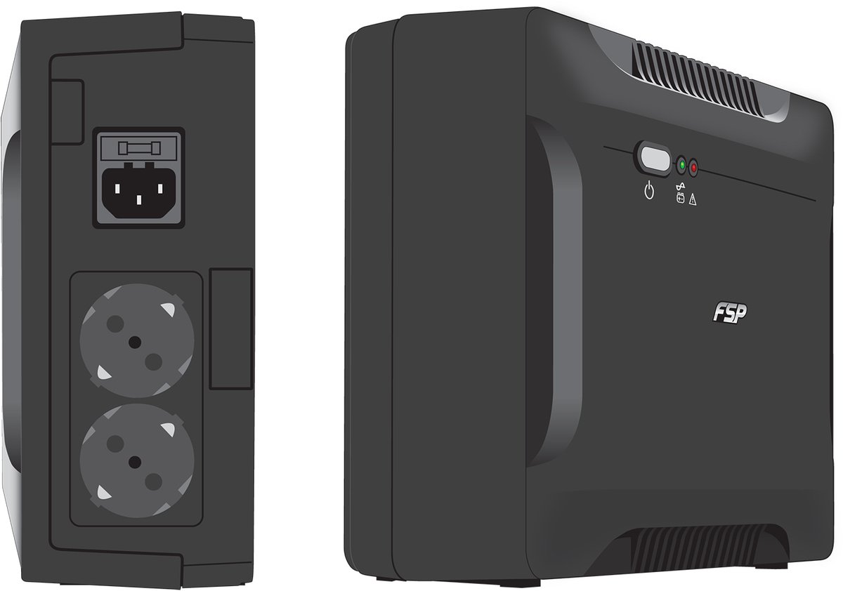 Fsp Nano 800 Offline Ups 800Va 480W - afbeelding 3