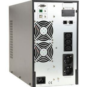EG-UPSO-3000 Online UPS 3kVA 2700W met 5 Schuko/IEC uitgangen 3000VA UPS - afbeelding 2