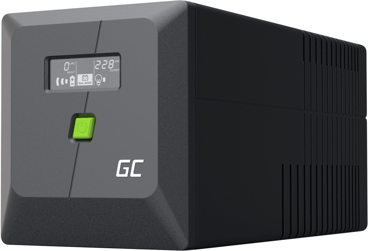 Green cell powerproof serie ups syst 4 orig - Green Cell Powerproof Serie 1000VA 600W UPS