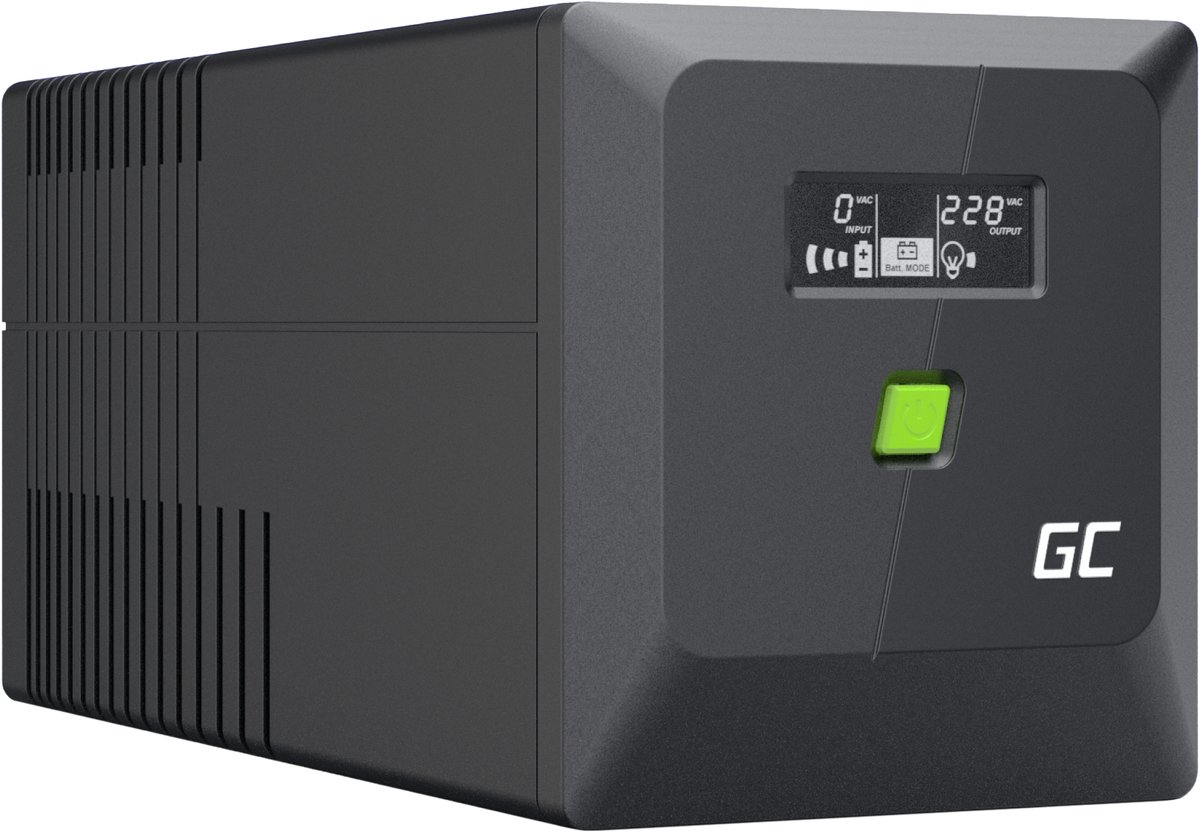 Green cell powerproof serie ups syst 6 orig - Green Cell Powerproof Serie 1000VA 600W UPS