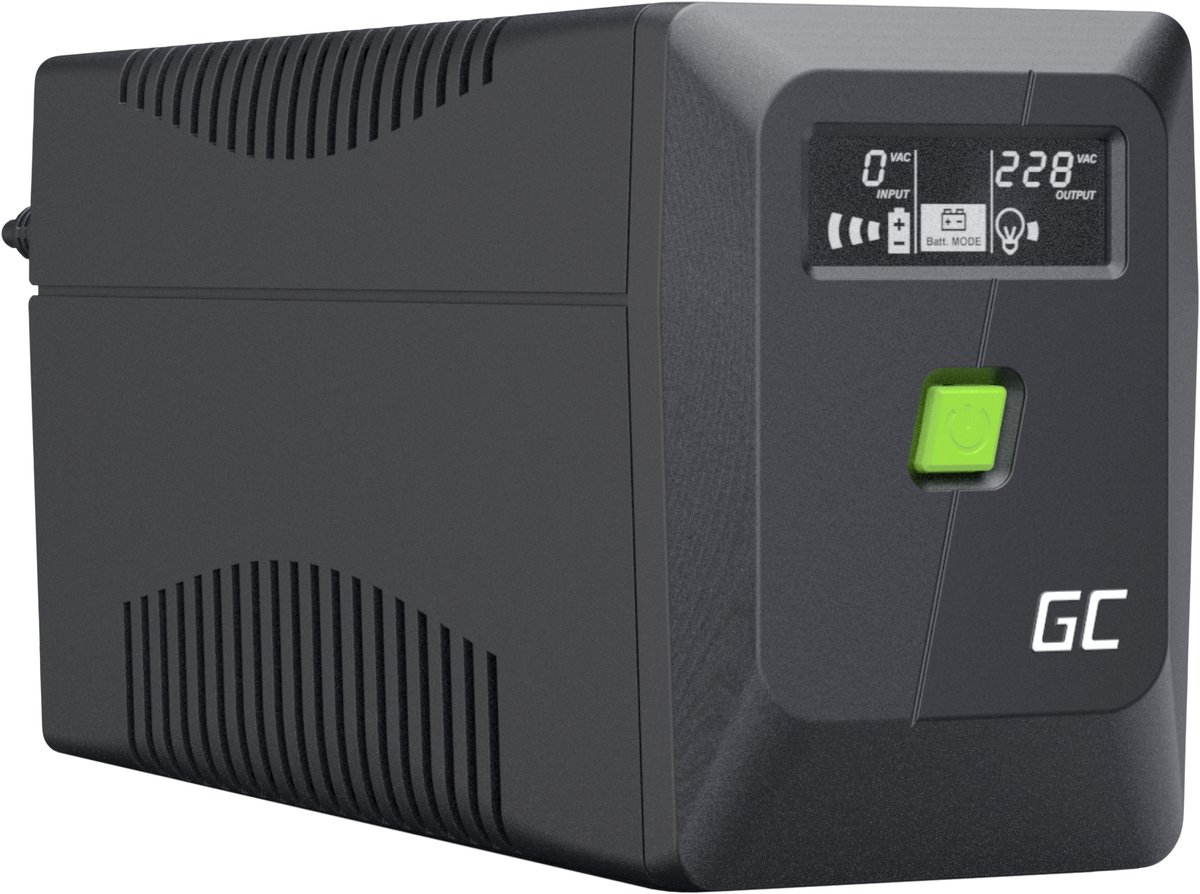 Green cell powerproof ups 360w 650va 4 orig - Green Cell Powerproof 650VA 360W UPS