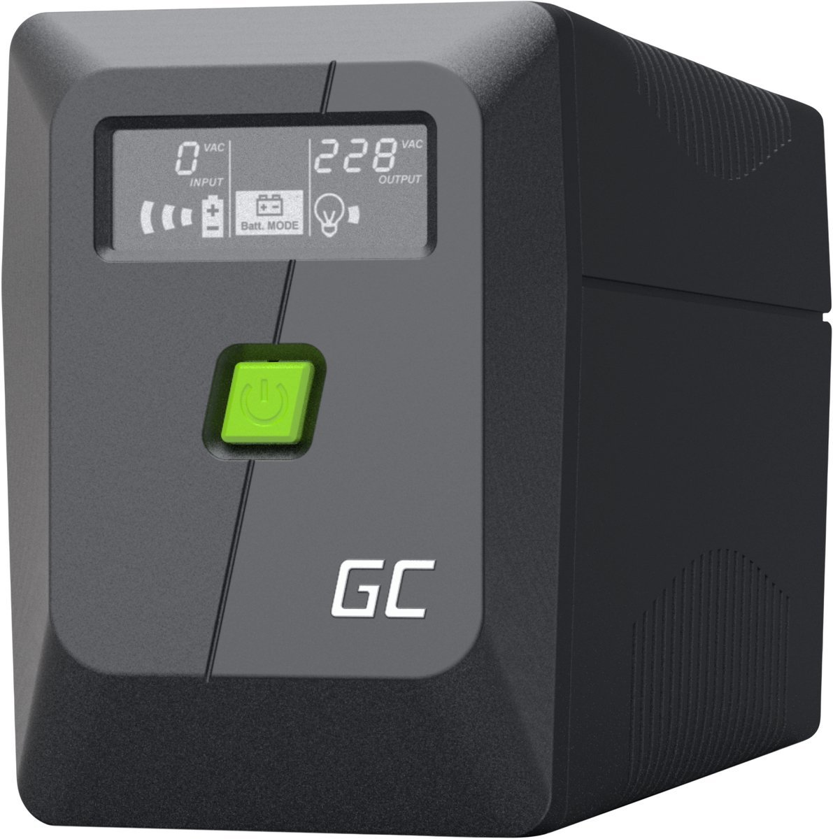 Green cell powerproof ups 360w 650va - Green Cell Powerproof Serie 1000VA 600W UPS