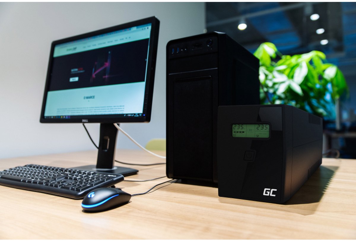 Cell UPS Microsine 1000VA 700W Power Proof - afbeelding 8