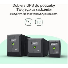 Noname green cell upslp700 ups line i 7 orig - Green Cell UPSLP700 1000VA 700W UPS