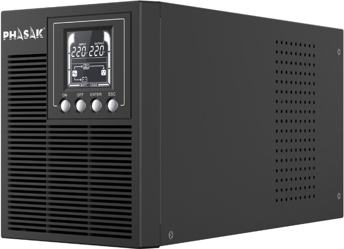 Phasak Smart Pro Online 1000VA UPS PH 9210 - afbeelding 3