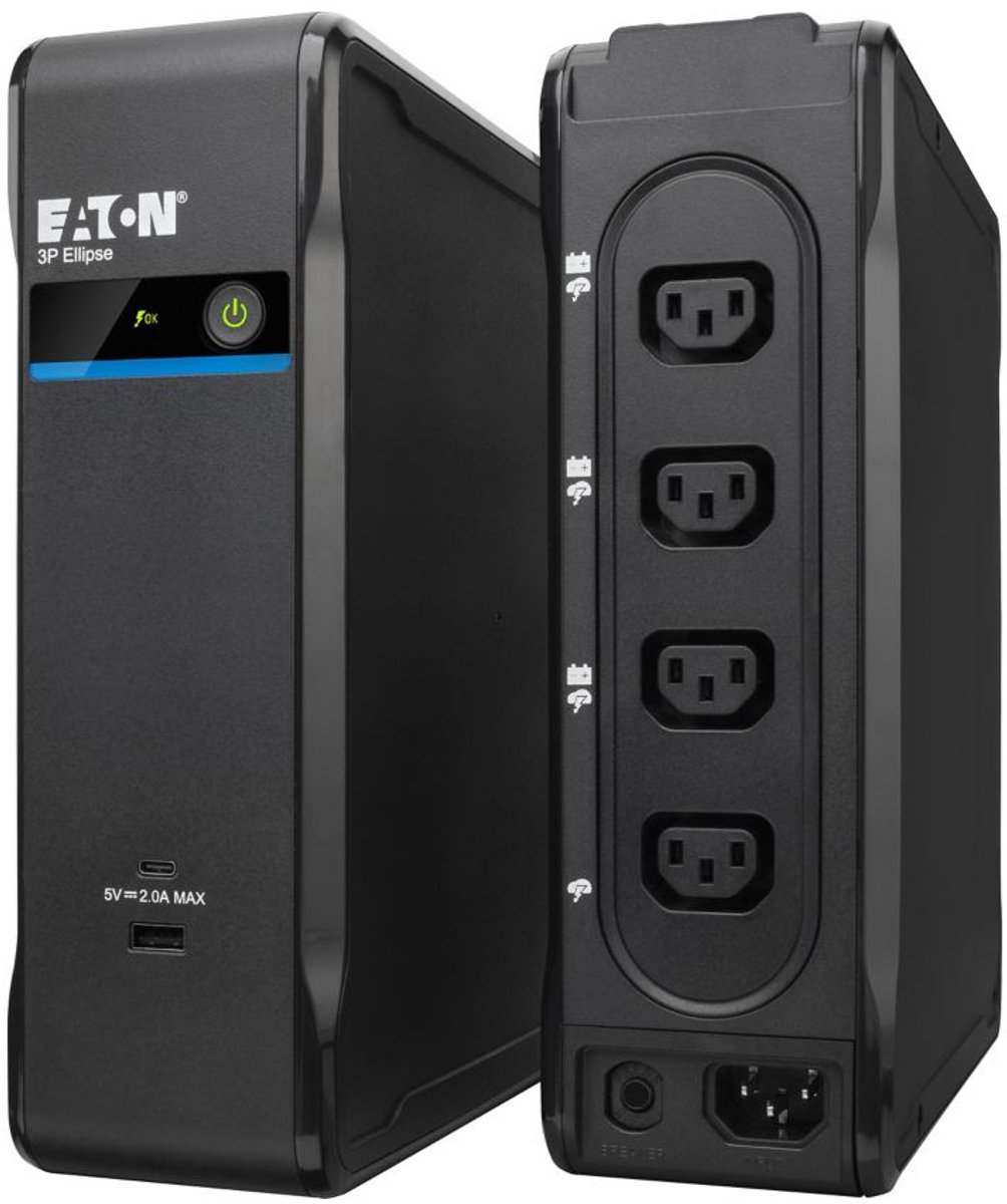 Eaton 3P Ellipse 700 USB IEC UPS 700VA / 420W - afbeelding 2