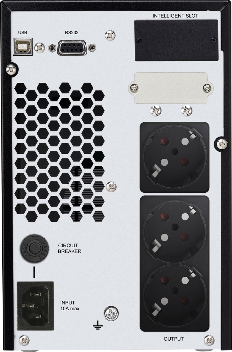 Phasak Conqueror Pro PH 8020 2000VA Online UPS - afbeelding 2