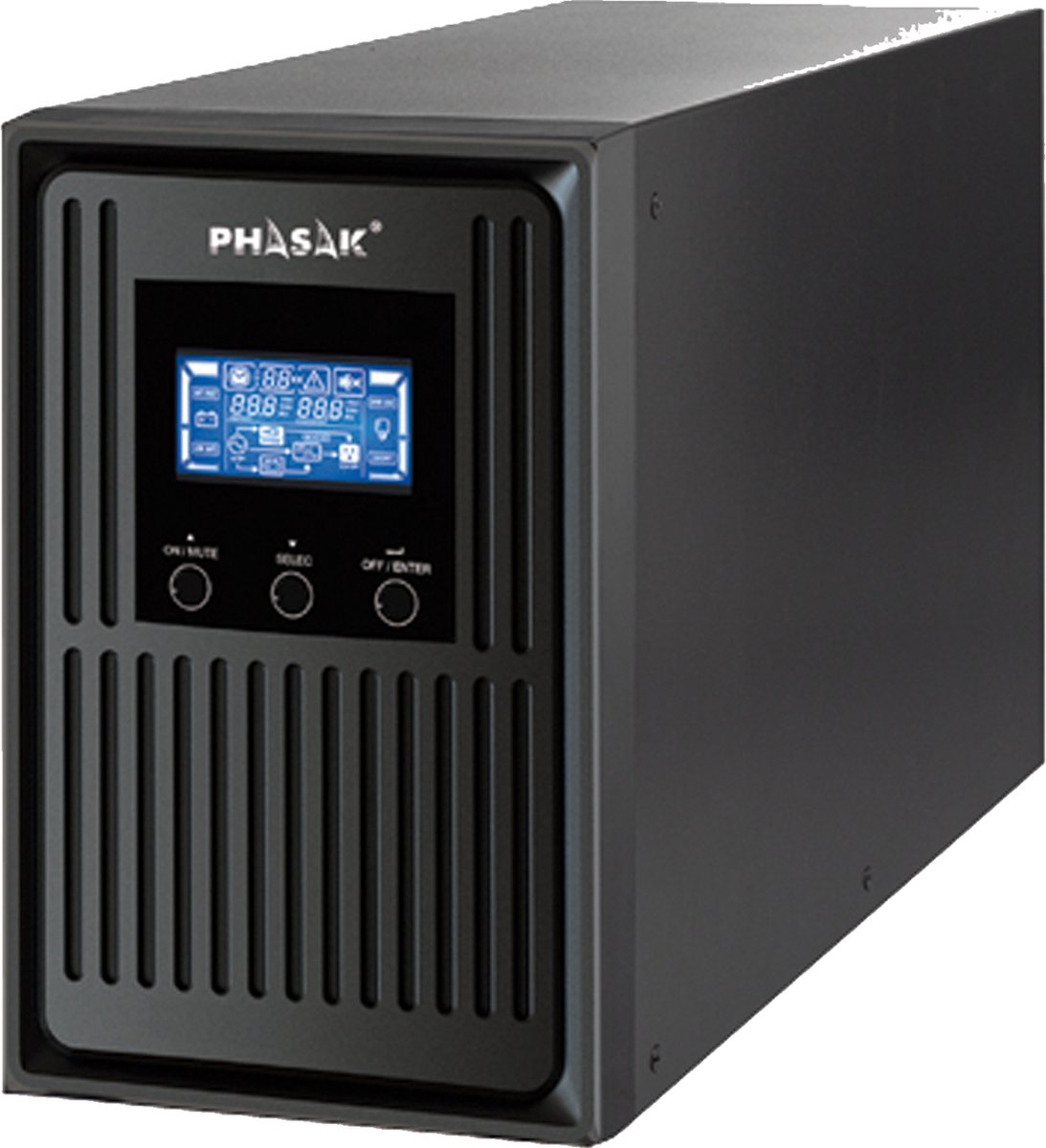 Phasak Conqueror Pro PH 8020 2000VA Online UPS - afbeelding 3