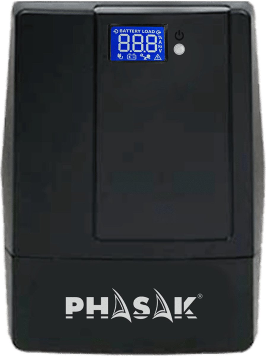 Phasak Esential Interactive 1000 VA UPS - afbeelding 2