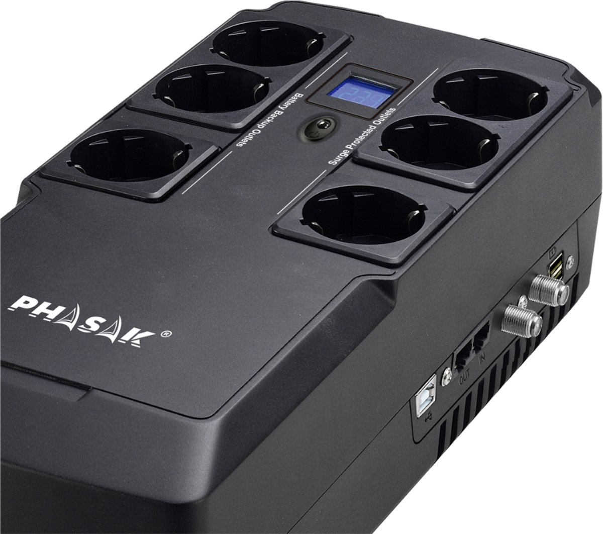 Phasak Kryptos 800VA Interactive UPS PH 9478 - afbeelding 7