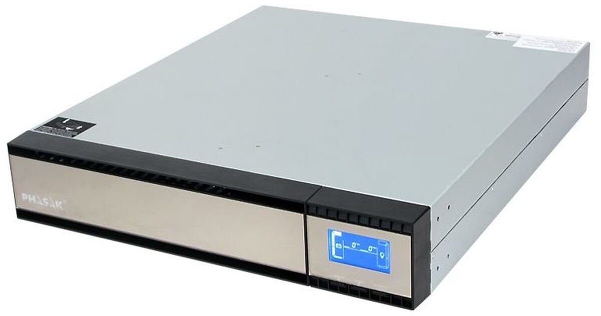 Phasak Ph 9315 Ups Dubbele Conversie (Online) 1,5 Kva 1350 W 4 Ac-Uitgang(En) - afbeelding 4