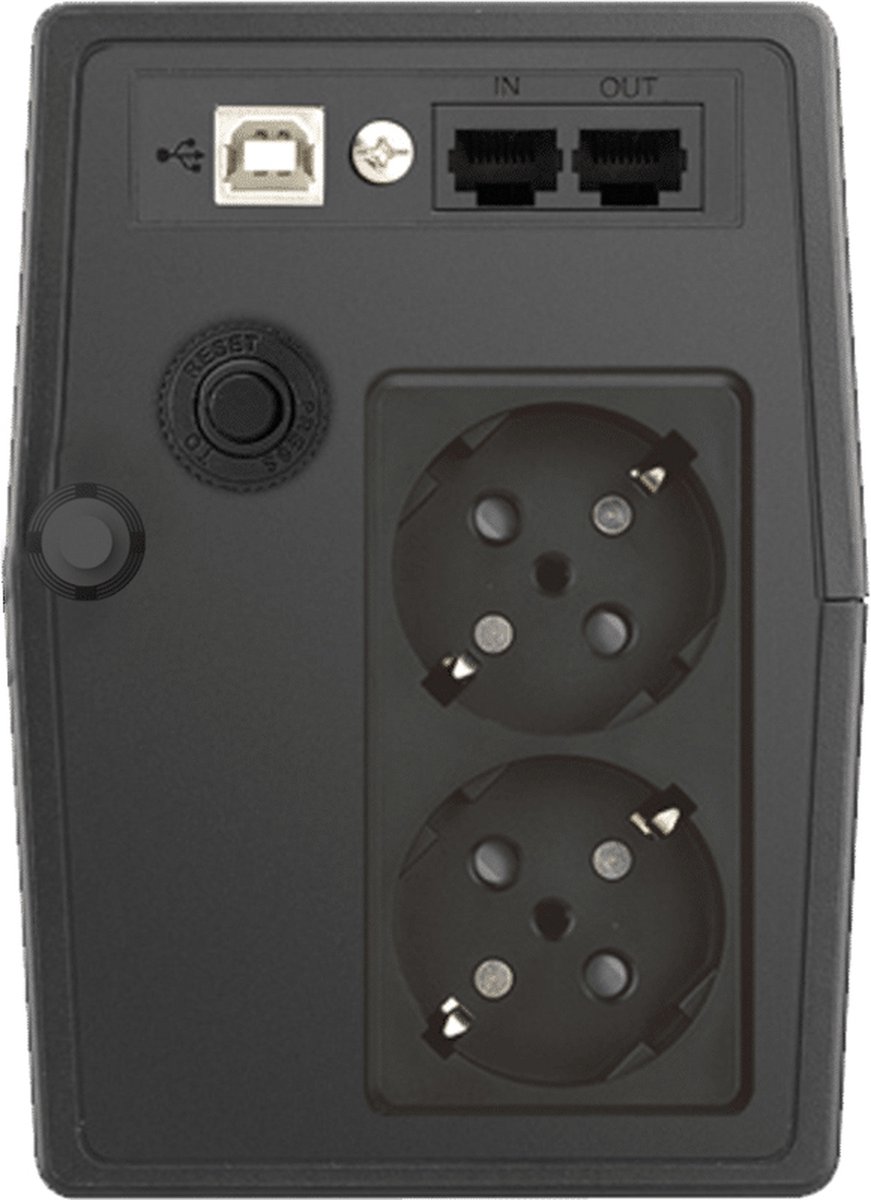 Phasak Ph 9464 Ups 0,6 Kva 360 W 2 Ac-Uitgang(En) - afbeelding 4