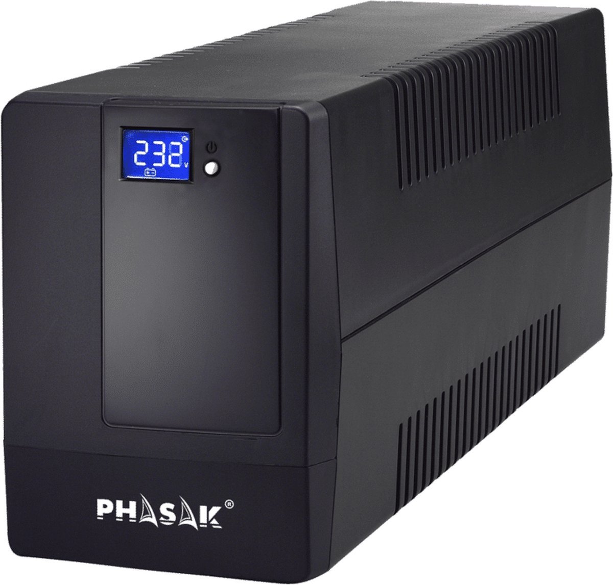 Ph 9464 Ups 0,6 Kva 360 W 2 Ac-Uitgang 600VA UPS (Black)