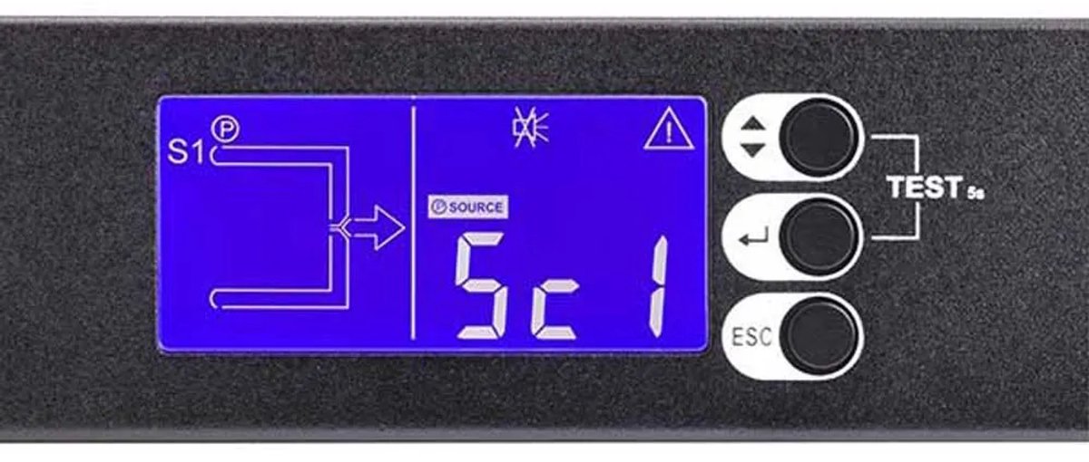Eaton ATS 16 Netpack Automatic Transfer Switch 1U 3.84kW 3840VA UPS - afbeelding 4