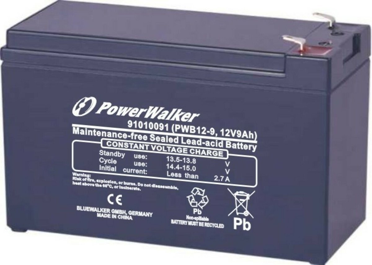 PowerWalker Powerwalker Accu 12V 9Ah