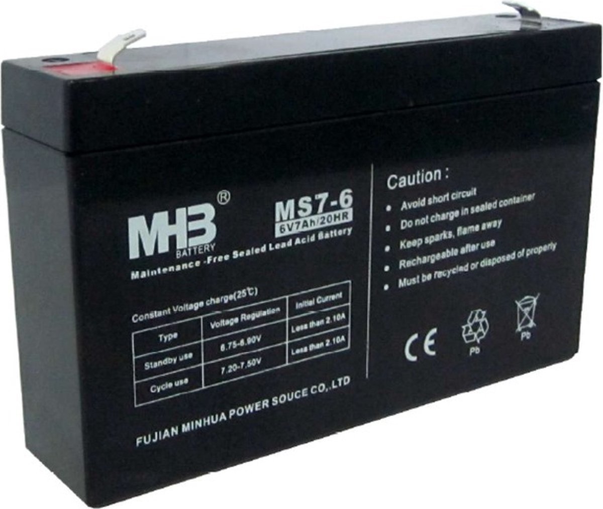 PowerWalker Powerwalker Accu 6V 7Ah