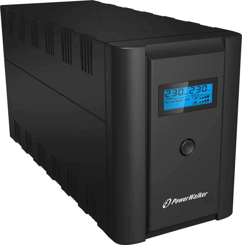Powerwalker line interactive 2200va l ups 2 orig - PowerWalker VI 2200 SHL Schuko 1200W 4-Voudig 2200VA UPS
