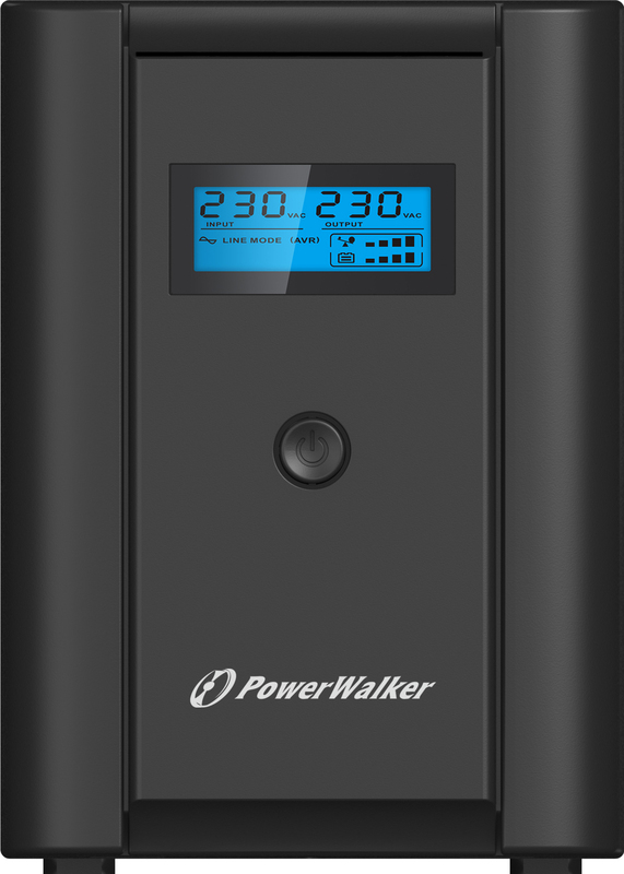Powerwalker line interactive 2200va l ups 3 orig - PowerWalker VI 2200 SHL Schuko 1200W 4-Voudig 2200VA UPS