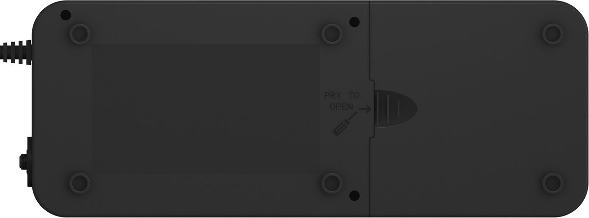 Off-Line 600VA / 300W UPS met 1x 12V 5Ah batterij en Schuko uitgangen - afbeelding 4