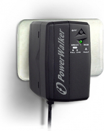 Powerwalker serie noodstroomvoeding 12v 2 2 orig - PowerWalker DC SecureAdapter 12V 12VA UPS (Black)