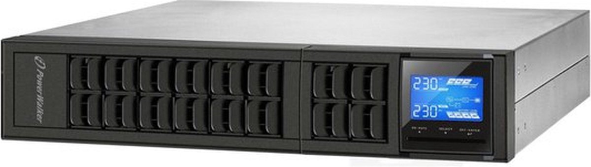 VFI 1000 CRS Dubbele Conversie (Online) 1 Kva 800 W 3 Ac-Uitgang 1000VA UPS - afbeelding 2